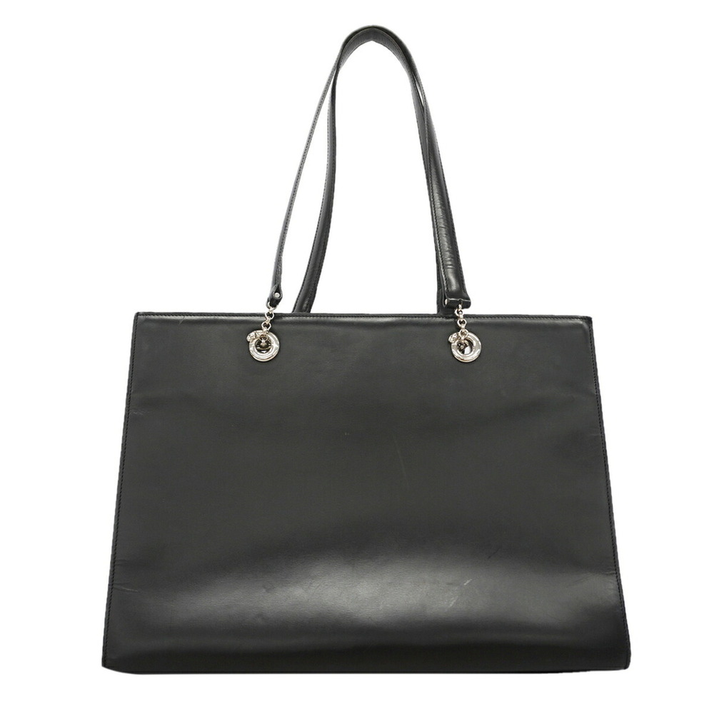 Cartier Panthère Leather Tote Bag, Black, for Women